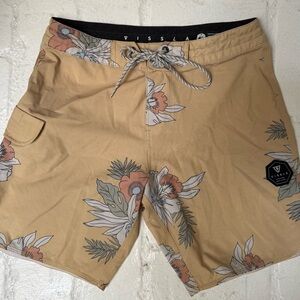 Vissla Men's Floral Swim Shorts